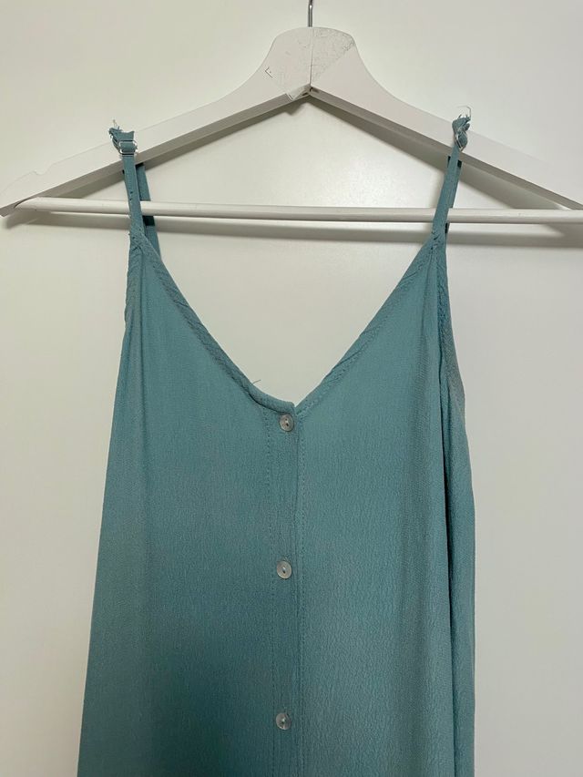 Vestido largl turquesa