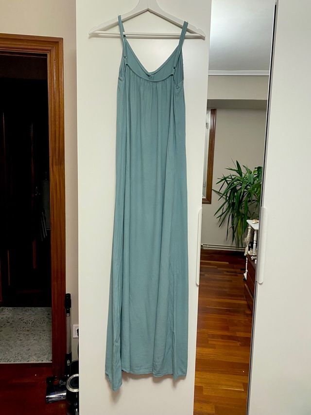 Vestido largl turquesa