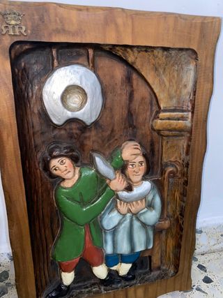 Cuadro de barberia 1920