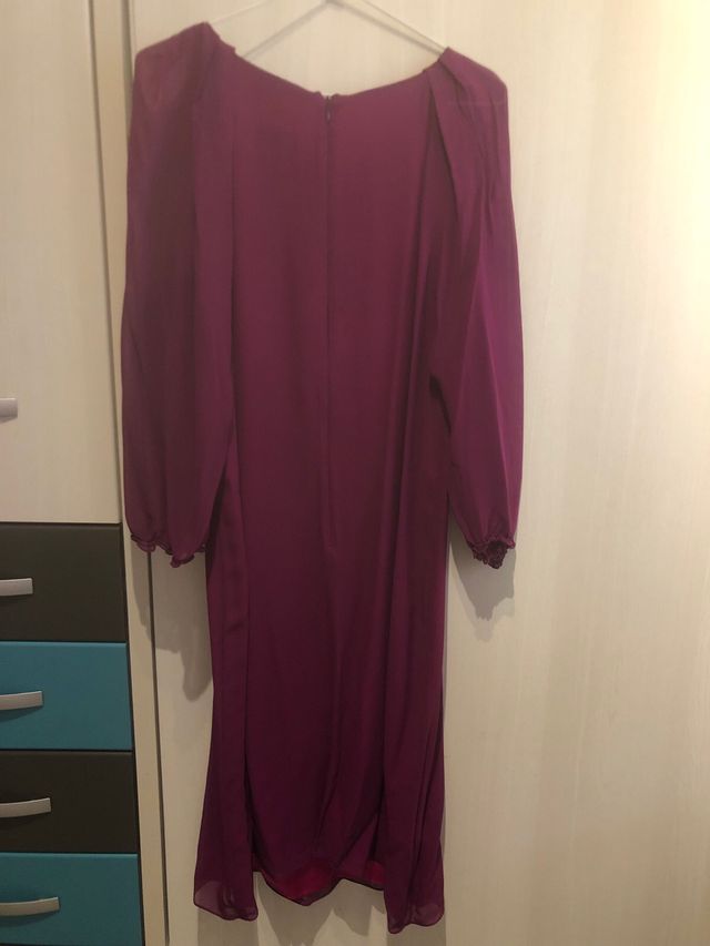 vestido fiesta midi buganvilla felipe varela