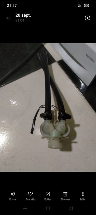 Piezas lavadora newpol