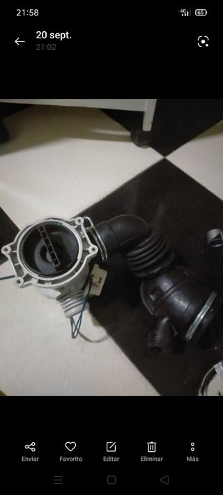 Piezas lavadora newpol