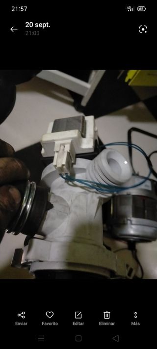 Piezas lavadora newpol