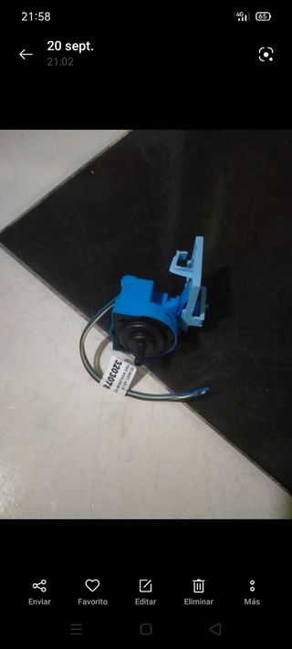 Piezas lavadora newpol