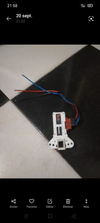 Piezas lavadora newpol