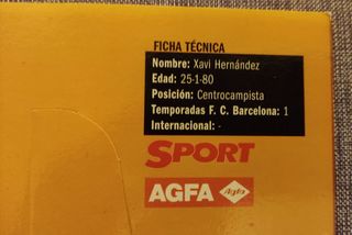 XAVI HERNÁNDEZ ROOKIE