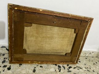 Cuadro de barberia 1890