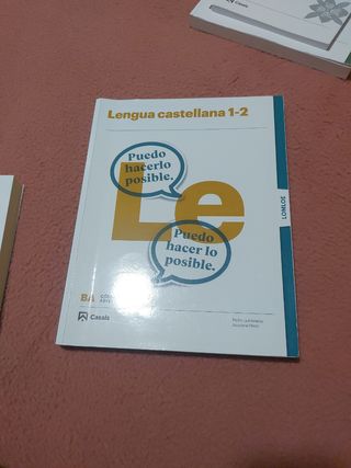 Lengua castellana 1°/2° BACHILLERATO