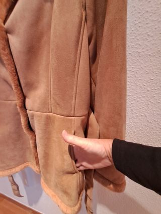 Chaqueton piel sintetica