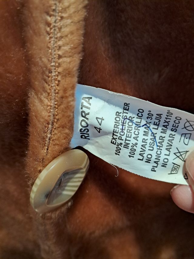 Chaqueton piel sintetica