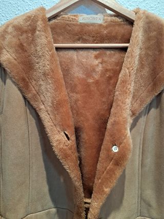Chaqueton piel sintetica