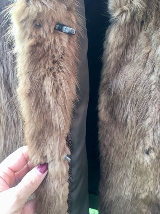 Chaqueton mujer alta peleteria