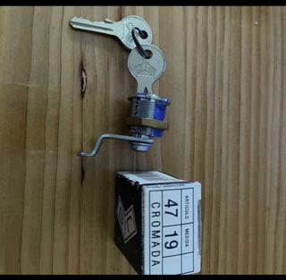 Cerradura de taquilla o buzón 19 mm