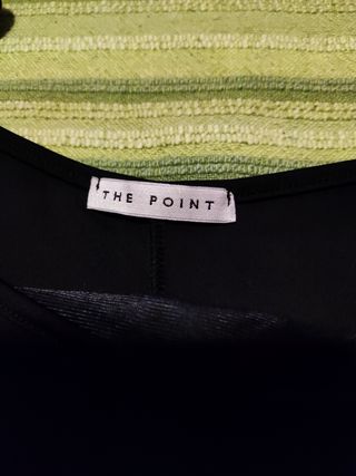 Abito nero monospalla