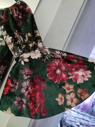 Blusa motivo floreale