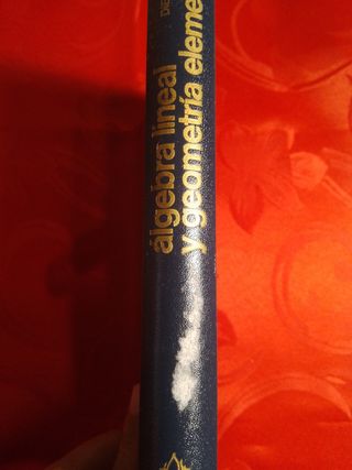 ÁLGEBRA LINEAL Y GEOMETRÍA ELEMENTAL