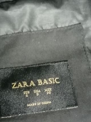 Chaquetón de Zara negro