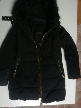 Chaquetón de Zara negro