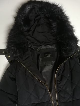 Chaquetón de Zara negro