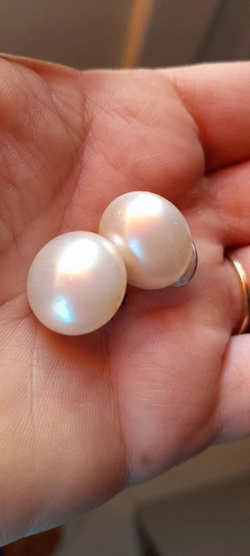 Orecchini a clip perla