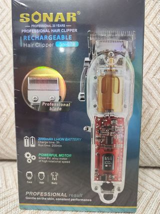 EXCELENTE MAQUINILLA CORTA PELOS SONAR SN-079*