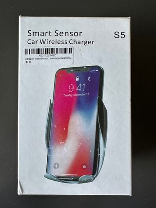 cargador y soporte movil coche usb