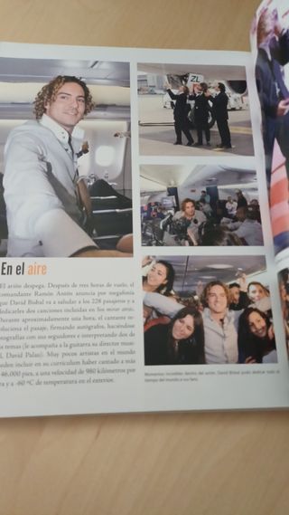 David bisbal.libro+2cds+Dvd.edición especial