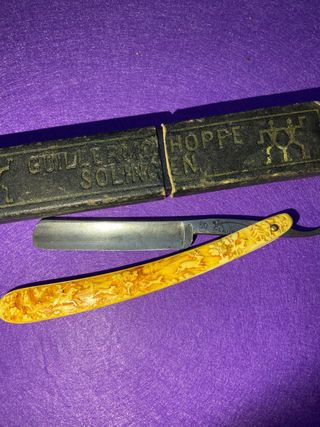 Navaja de barbero 1910