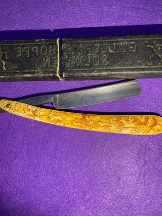 Navaja de barbero 1910