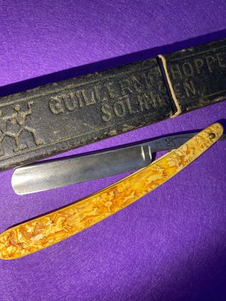 Navaja de barbero 1910