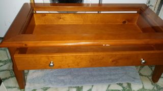 Mesa Centro + Cristal 1cm