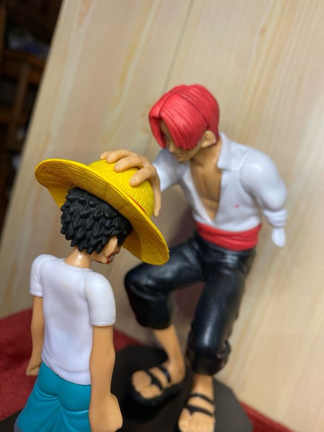 One Piece - Shanks y Luffy