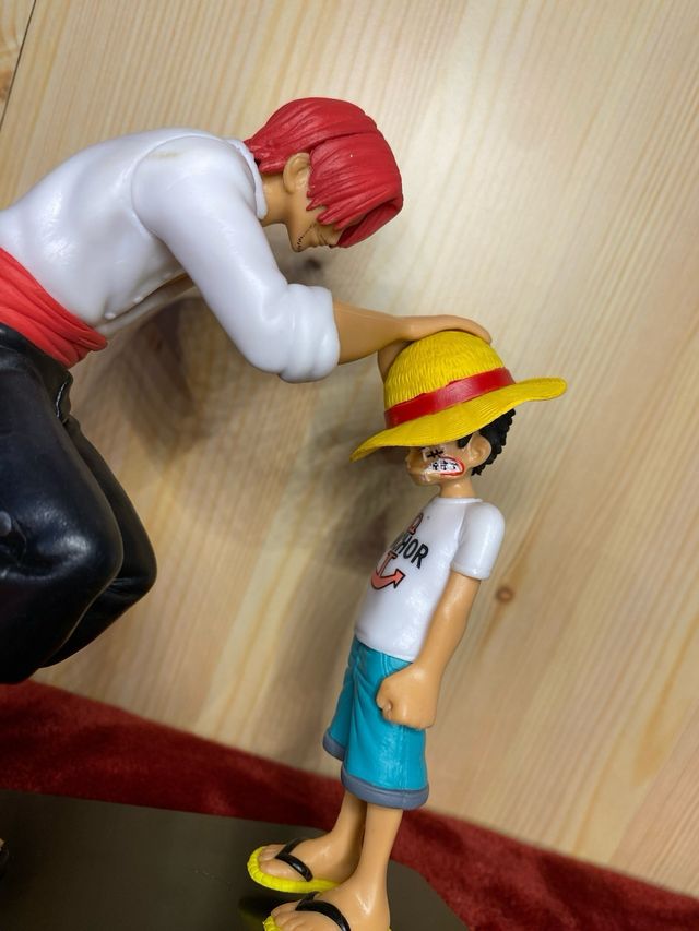 One Piece - Shanks y Luffy