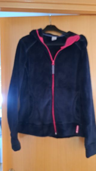 Chaqueta bellut. Sudadera niña