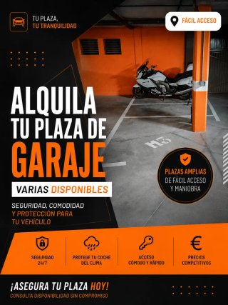 Garaje de moto en alquiler