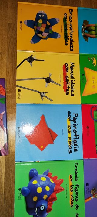 Colección 12 libros Manualidads tapa dura + Regalo