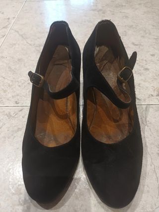Zapatos flamenco.