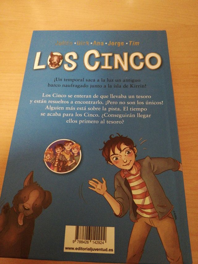 Los cinco y el tesoro de la isla