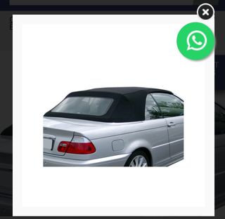 Capota lona automática BMW M3 E46