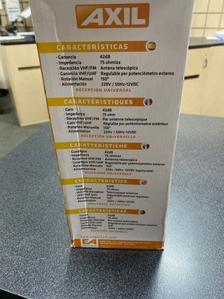 Antena de TDT amplificada