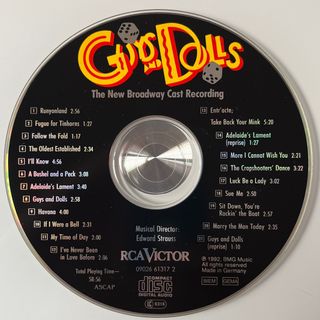 GUYS AND DOLLS CD