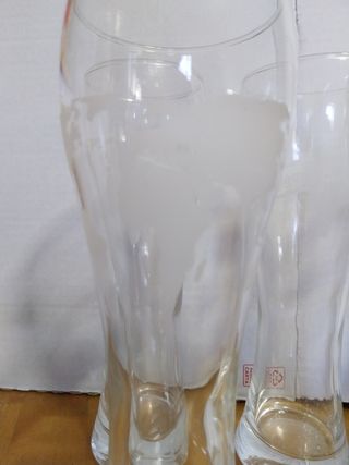 Vasos tubo  precio los 5 ,san miguel