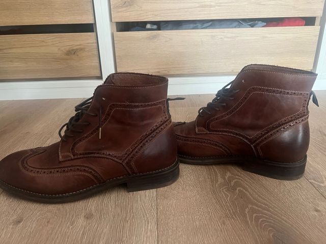 botines marrones nuevos