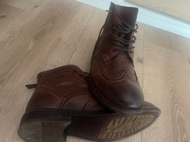 botines marrones nuevos