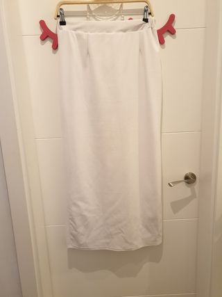 Falda blanca