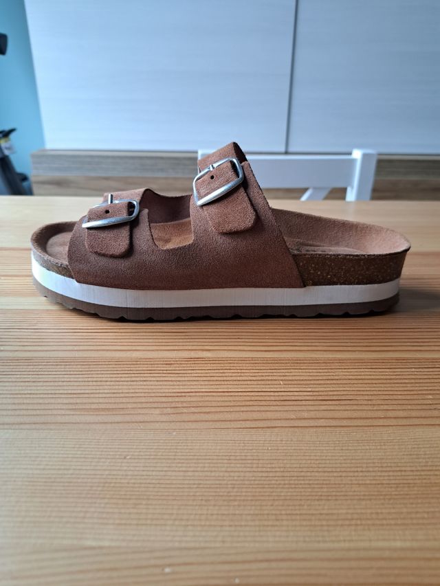 Sandalias serraje mujer 37
