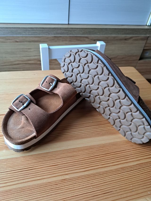 Sandalias serraje mujer 37