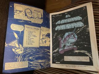 El Abismo Negro cucaña N°25 cómic