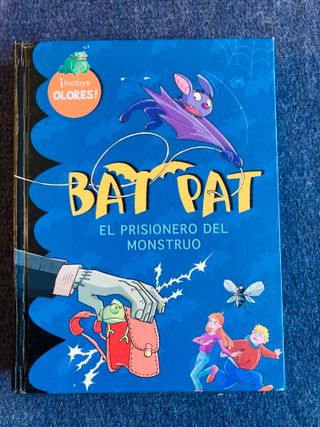 Libro infantil Bat Pat El prisionero del monstruo