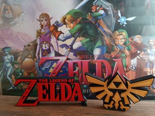 Logo legend of Zelda 3D